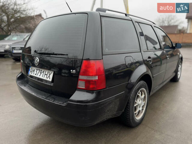 Черный Фольксваген Бора, объемом двигателя 1.6 л и пробегом 318 тыс. км за 3500 $, фото 10 на Automoto.ua