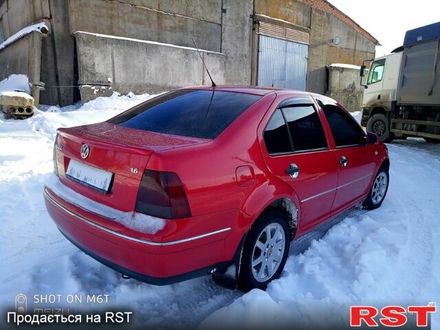 Червоний Фольксваген Бора, об'ємом двигуна 1.6 л та пробігом 360 тис. км за 4500 $, фото 2 на Automoto.ua