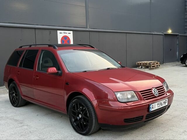 Красный Фольксваген Бора, объемом двигателя 1.9 л и пробегом 450 тыс. км за 3999 $, фото 2 на Automoto.ua