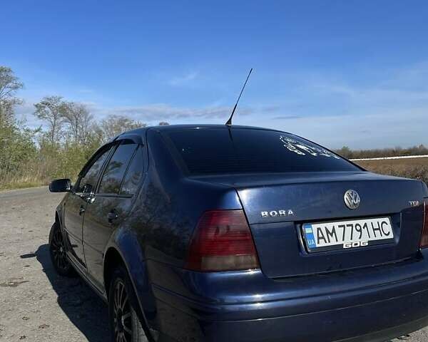 Синий Фольксваген Бора, объемом двигателя 1.9 л и пробегом 360 тыс. км за 4900 $, фото 1 на Automoto.ua