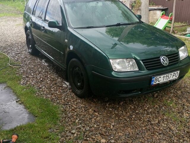 Зеленый Фольксваген Бора, объемом двигателя 1.9 л и пробегом 234 тыс. км за 2599 $, фото 1 на Automoto.ua