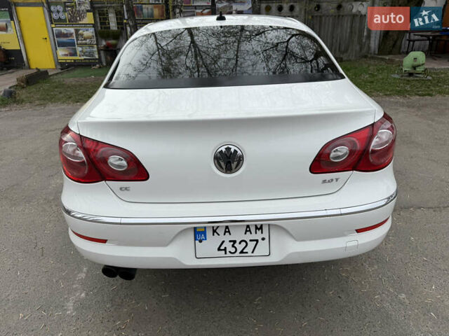 Белый Фольксваген CC / Passat CC, объемом двигателя 1.98 л и пробегом 206 тыс. км за 9250 $, фото 1 на Automoto.ua