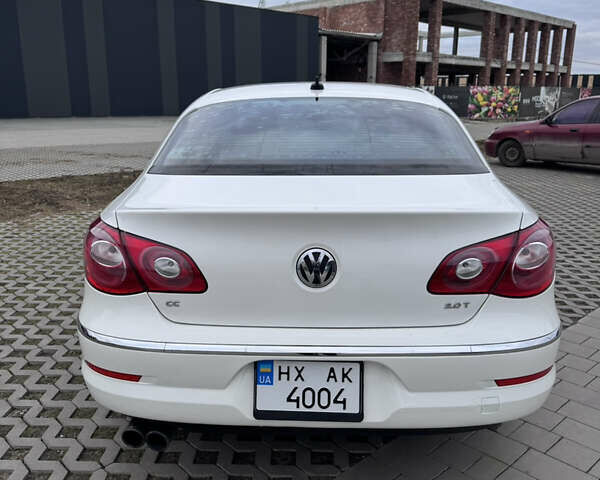 Білий Фольксваген CC / Passat CC, об'ємом двигуна 1.98 л та пробігом 187 тис. км за 8600 $, фото 4 на Automoto.ua