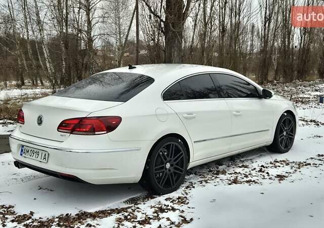 Білий Фольксваген CC / Passat CC, об'ємом двигуна 1.98 л та пробігом 222 тис. км за 12000 $, фото 4 на Automoto.ua