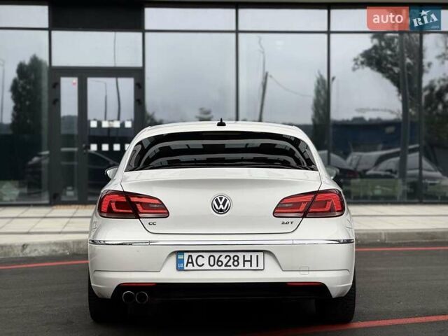 Белый Фольксваген CC / Passat CC, объемом двигателя 1.98 л и пробегом 174 тыс. км за 9300 $, фото 6 на Automoto.ua
