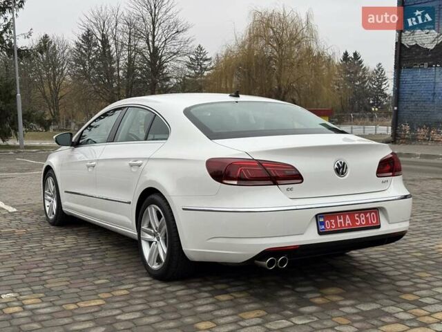 Білий Фольксваген CC / Passat CC, об'ємом двигуна 2 л та пробігом 91 тис. км за 10999 $, фото 6 на Automoto.ua