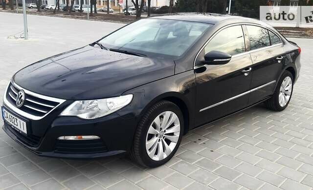 Черный Фольксваген CC / Passat CC, объемом двигателя 1.8 л и пробегом 211 тыс. км за 7950 $, фото 1 на Automoto.ua