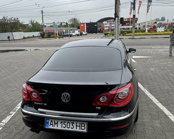 Черный Фольксваген CC / Passat CC, объемом двигателя 1.78 л и пробегом 360 тыс. км за 5999 $, фото 4 на Automoto.ua