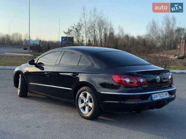 Черный Фольксваген CC / Passat CC, объемом двигателя 1.8 л и пробегом 232 тыс. км за 6600 $, фото 1 на Automoto.ua