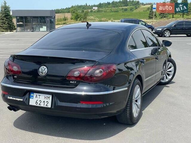 Черный Фольксваген CC / Passat CC, объемом двигателя 1.98 л и пробегом 229 тыс. км за 8300 $, фото 1 на Automoto.ua