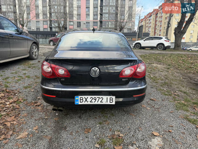 Черный Фольксваген CC / Passat CC, объемом двигателя 1.98 л и пробегом 168 тыс. км за 5900 $, фото 3 на Automoto.ua