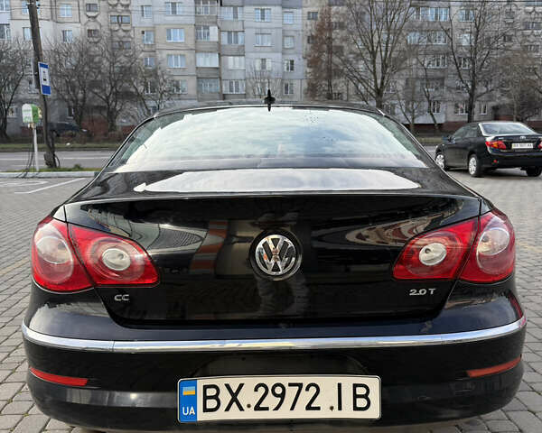 Черный Фольксваген CC / Passat CC, объемом двигателя 1.98 л и пробегом 262 тыс. км за 6100 $, фото 5 на Automoto.ua