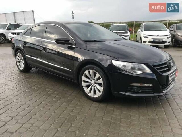 Черный Фольксваген CC / Passat CC, объемом двигателя 2 л и пробегом 240 тыс. км за 7700 $, фото 2 на Automoto.ua