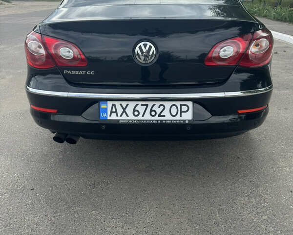 Черный Фольксваген CC / Passat CC, объемом двигателя 1.8 л и пробегом 280 тыс. км за 8500 $, фото 2 на Automoto.ua