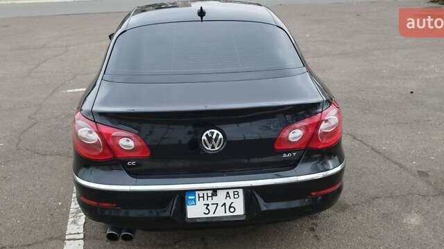 Черный Фольксваген CC / Passat CC, объемом двигателя 1.98 л и пробегом 255 тыс. км за 7700 $, фото 3 на Automoto.ua