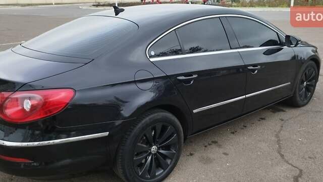 Черный Фольксваген CC / Passat CC, объемом двигателя 1.98 л и пробегом 255 тыс. км за 7700 $, фото 2 на Automoto.ua