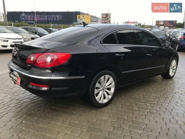 Черный Фольксваген CC / Passat CC, объемом двигателя 2 л и пробегом 240 тыс. км за 7700 $, фото 4 на Automoto.ua