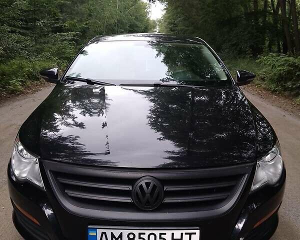 Черный Фольксваген CC / Passat CC, объемом двигателя 1.98 л и пробегом 186 тыс. км за 9300 $, фото 2 на Automoto.ua