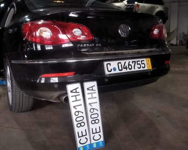 Черный Фольксваген CC / Passat CC, объемом двигателя 1.8 л и пробегом 182 тыс. км за 6900 $, фото 3 на Automoto.ua