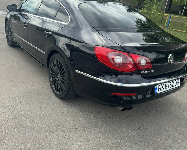 Черный Фольксваген CC / Passat CC, объемом двигателя 1.8 л и пробегом 280 тыс. км за 8500 $, фото 1 на Automoto.ua
