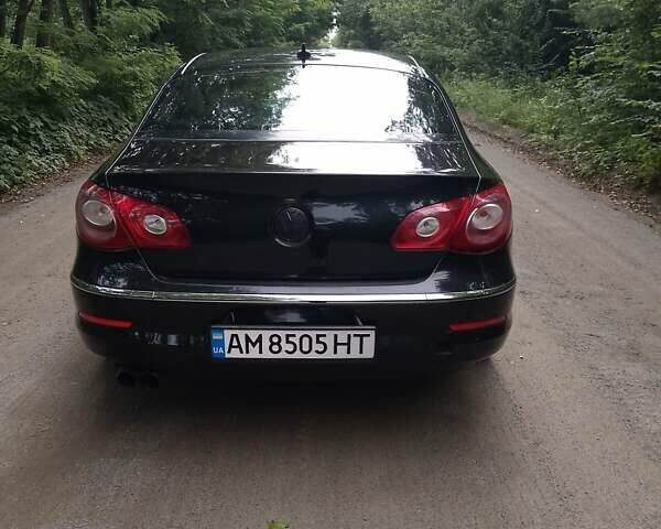 Черный Фольксваген CC / Passat CC, объемом двигателя 1.98 л и пробегом 186 тыс. км за 9300 $, фото 8 на Automoto.ua