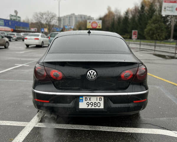 Черный Фольксваген CC / Passat CC, объемом двигателя 1.98 л и пробегом 187 тыс. км за 8300 $, фото 4 на Automoto.ua
