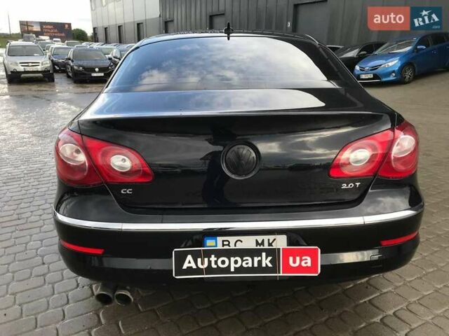Черный Фольксваген CC / Passat CC, объемом двигателя 2 л и пробегом 240 тыс. км за 7700 $, фото 3 на Automoto.ua