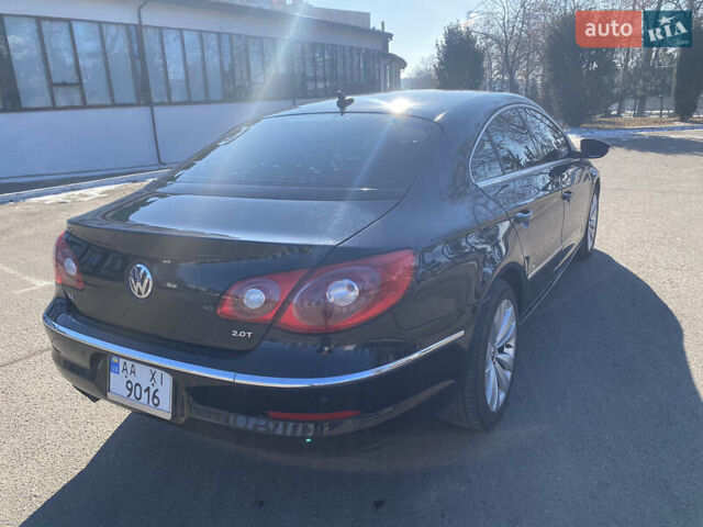 Черный Фольксваген CC / Passat CC, объемом двигателя 1.98 л и пробегом 220 тыс. км за 8600 $, фото 5 на Automoto.ua