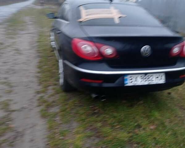 Черный Фольксваген CC / Passat CC, объемом двигателя 1.98 л и пробегом 178 тыс. км за 7800 $, фото 2 на Automoto.ua