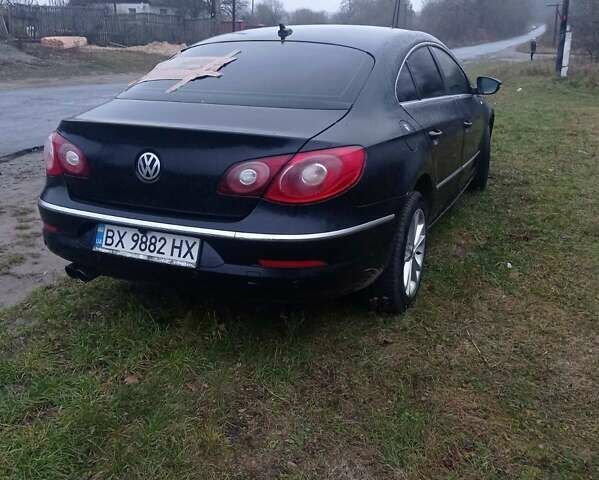 Черный Фольксваген CC / Passat CC, объемом двигателя 1.98 л и пробегом 178 тыс. км за 7800 $, фото 1 на Automoto.ua