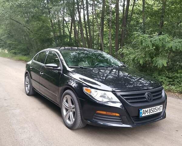 Черный Фольксваген CC / Passat CC, объемом двигателя 1.98 л и пробегом 186 тыс. км за 9300 $, фото 5 на Automoto.ua