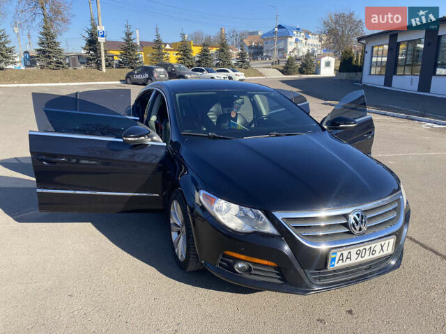 Черный Фольксваген CC / Passat CC, объемом двигателя 1.98 л и пробегом 220 тыс. км за 8600 $, фото 3 на Automoto.ua