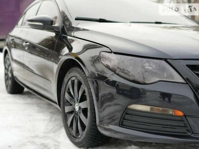 Черный Фольксваген CC / Passat CC, объемом двигателя 1.98 л и пробегом 227 тыс. км за 8200 $, фото 1 на Automoto.ua