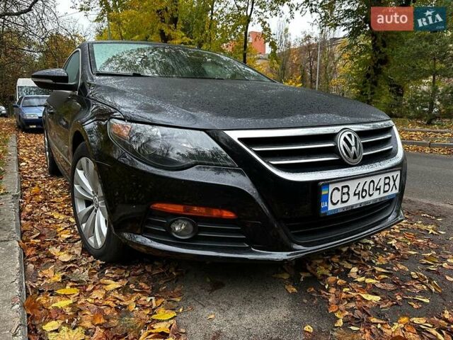 Чорний Фольксваген CC / Passat CC, об'ємом двигуна 1.98 л та пробігом 227 тис. км за 9500 $, фото 1 на Automoto.ua
