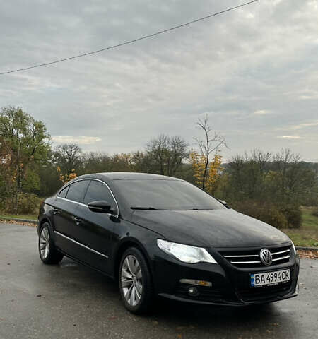 Черный Фольксваген CC / Passat CC, объемом двигателя 1.98 л и пробегом 175 тыс. км за 9200 $, фото 2 на Automoto.ua