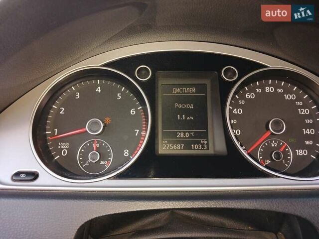 Черный Фольксваген CC / Passat CC, объемом двигателя 1.98 л и пробегом 275 тыс. км за 9000 $, фото 10 на Automoto.ua