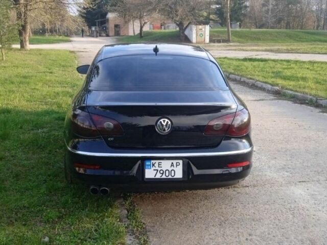 Черный Фольксваген CC / Passat CC, объемом двигателя 1.98 л и пробегом 251 тыс. км за 9000 $, фото 2 на Automoto.ua