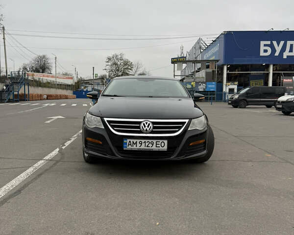 Черный Фольксваген CC / Passat CC, объемом двигателя 1.98 л и пробегом 248 тыс. км за 7999 $, фото 1 на Automoto.ua