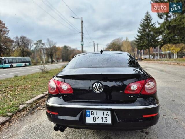 Черный Фольксваген CC / Passat CC, объемом двигателя 1.98 л и пробегом 260 тыс. км за 7500 $, фото 1 на Automoto.ua