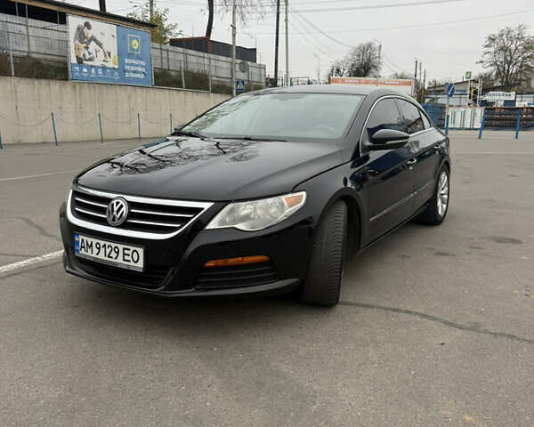 Черный Фольксваген CC / Passat CC, объемом двигателя 1.98 л и пробегом 248 тыс. км за 7999 $, фото 2 на Automoto.ua