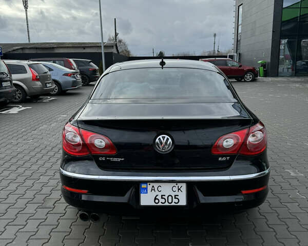 Чорний Фольксваген CC / Passat CC, об'ємом двигуна 1.98 л та пробігом 215 тис. км за 8100 $, фото 2 на Automoto.ua