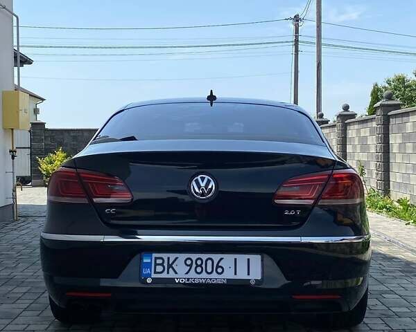 Черный Фольксваген CC / Passat CC, объемом двигателя 1.98 л и пробегом 250 тыс. км за 10000 $, фото 6 на Automoto.ua