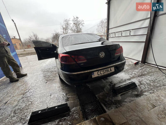 Черный Фольксваген CC / Passat CC, объемом двигателя 1.8 л и пробегом 195 тыс. км за 10300 $, фото 2 на Automoto.ua