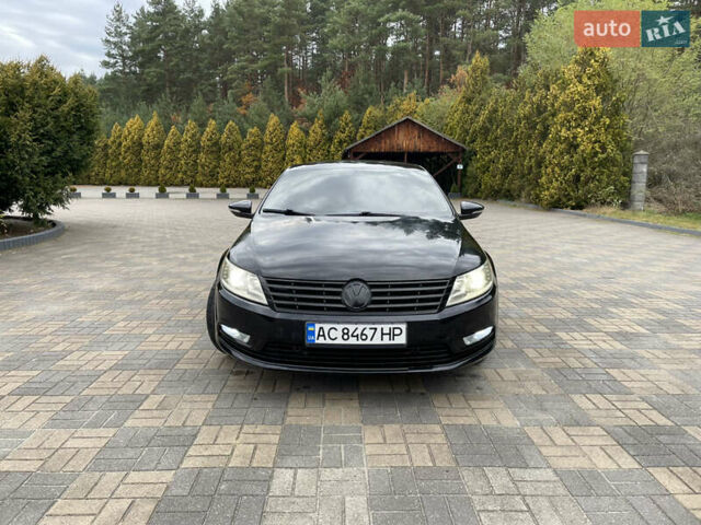 Черный Фольксваген CC / Passat CC, объемом двигателя 2 л и пробегом 220 тыс. км за 9000 $, фото 1 на Automoto.ua