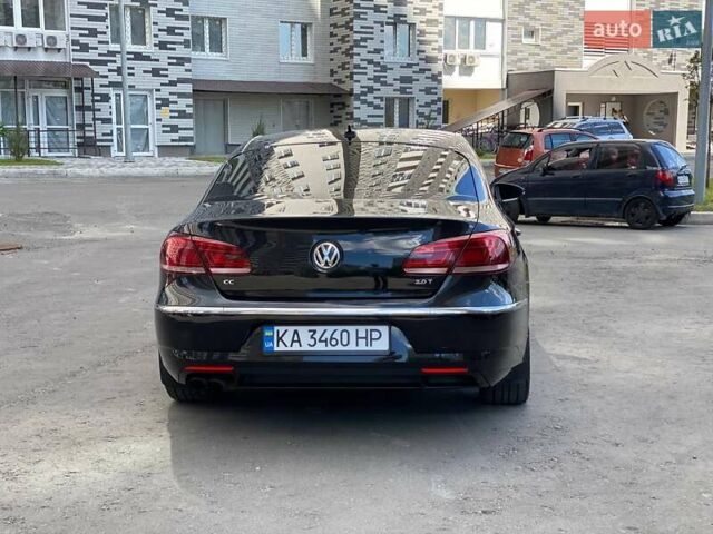 Черный Фольксваген CC / Passat CC, объемом двигателя 1.98 л и пробегом 250 тыс. км за 8700 $, фото 2 на Automoto.ua