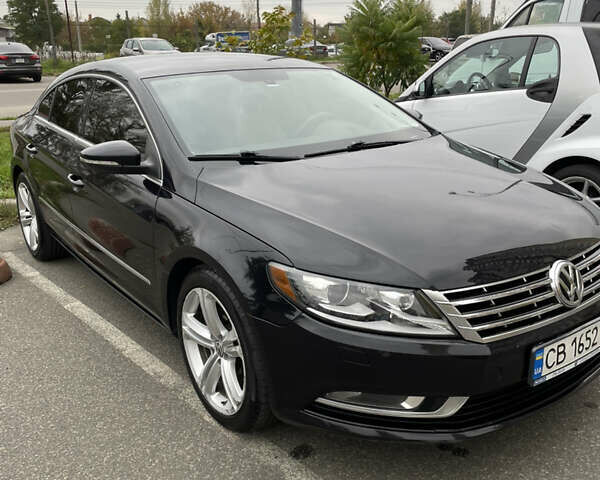 Черный Фольксваген CC / Passat CC, объемом двигателя 1.98 л и пробегом 208 тыс. км за 10000 $, фото 4 на Automoto.ua