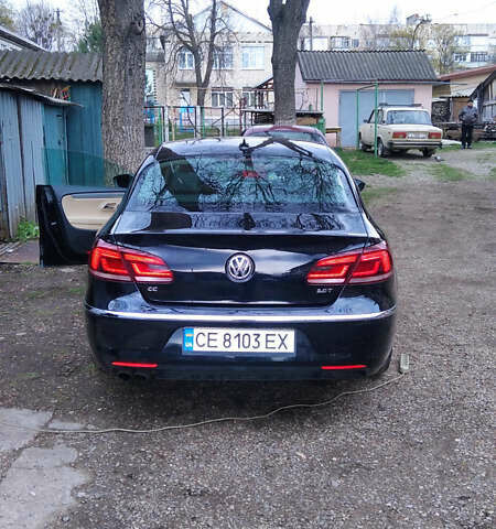 Черный Фольксваген CC / Passat CC, объемом двигателя 1.98 л и пробегом 122 тыс. км за 11200 $, фото 1 на Automoto.ua