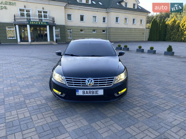 Черный Фольксваген CC / Passat CC, объемом двигателя 2 л и пробегом 216 тыс. км за 9200 $, фото 1 на Automoto.ua