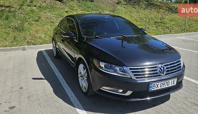 Черный Фольксваген CC / Passat CC, объемом двигателя 1.98 л и пробегом 192 тыс. км за 10500 $, фото 3 на Automoto.ua