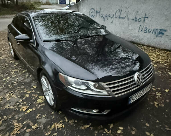 Черный Фольксваген CC / Passat CC, объемом двигателя 1.98 л и пробегом 233 тыс. км за 12300 $, фото 1 на Automoto.ua